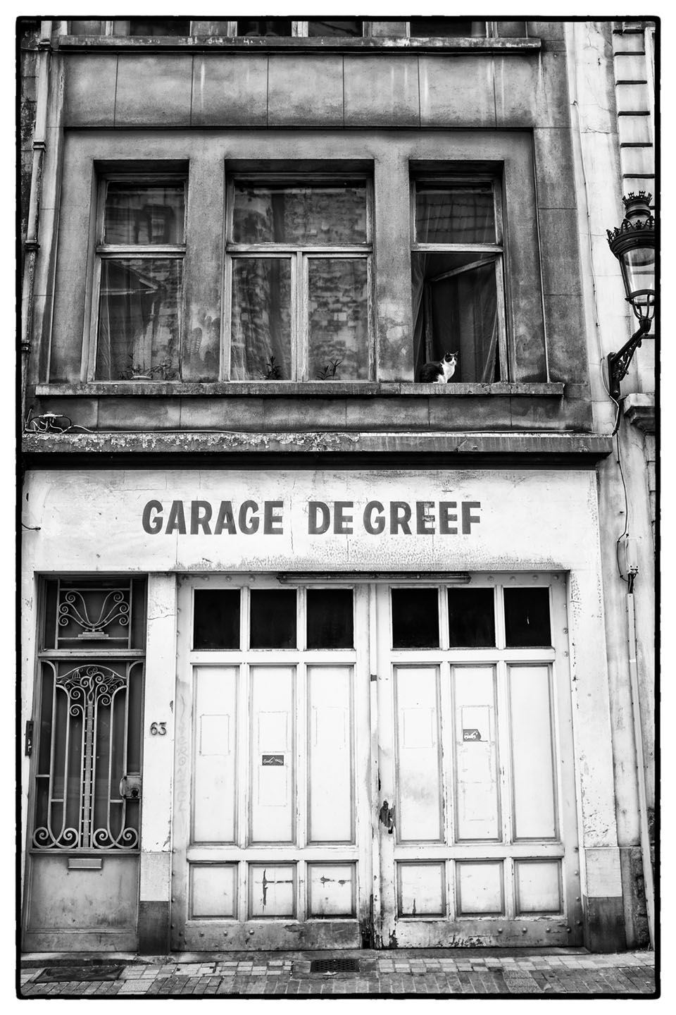 die Garage de Greef im Quartier des Marolles © Michael Kneffel